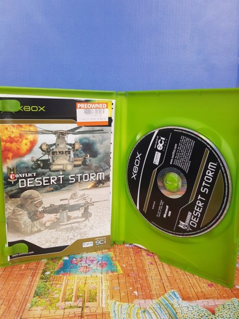CONFLICT DESERT STORM Xbox Classic pudełkowa