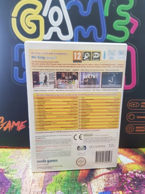 We Sing Encore Nintendo Wii