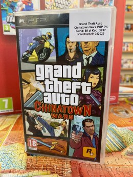 Grand Theft Auto: Chinatown Wars PlayStation Portable (PSP) pudełkowa