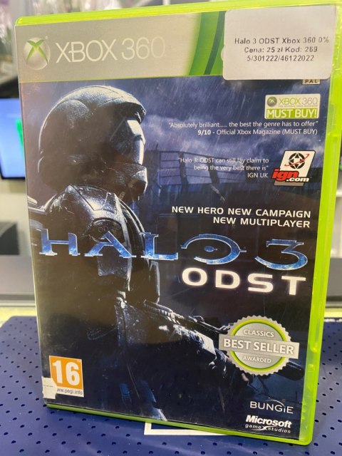 HALO 3 ODST Xbox 360