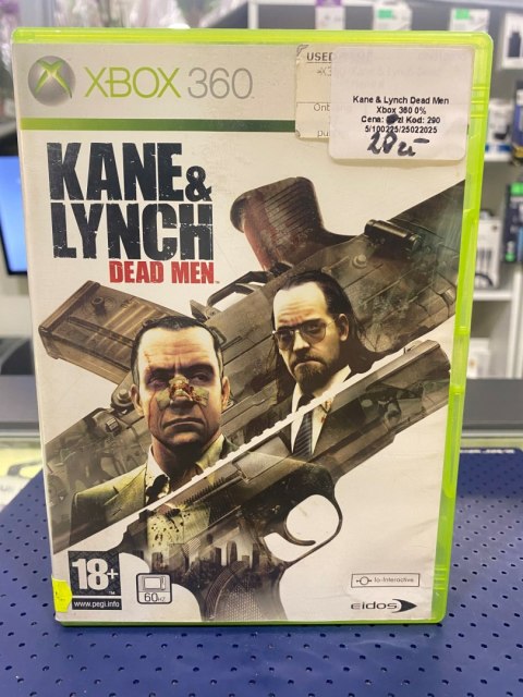 Kane & Lynch: Dead Men Xbox 360