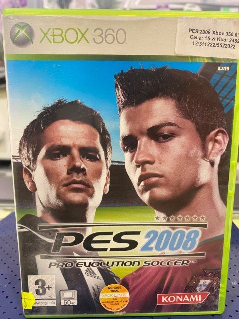 PRO EVOLUTION SOCCER 2008 PES Xbox 360