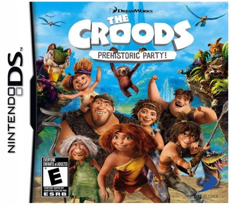 The Croods: Prehistoric Party! Nintendo 3DS pudełkowa