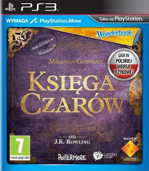 Wonderbook: Księga Czarów PlayStation 3 (PS3) pudełkowa