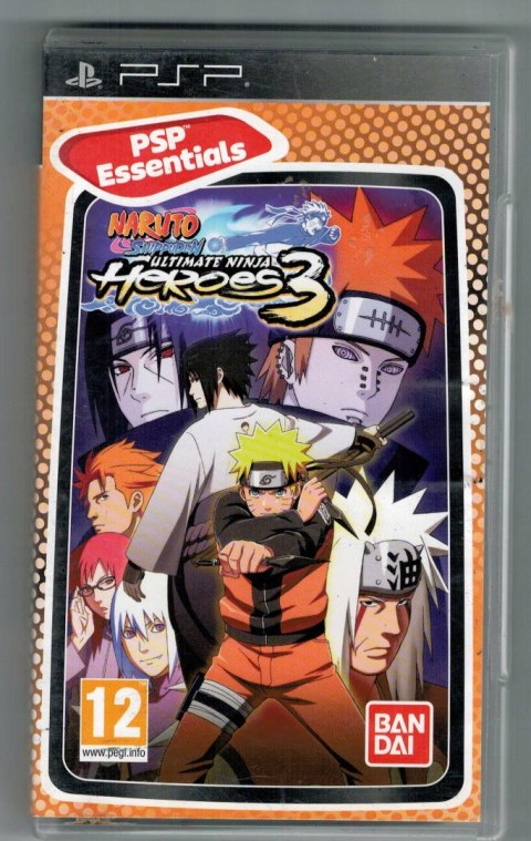 NARUTO SHIPPUDEN ULTIMATE NINJA HEROES 3 PlayStation Portable