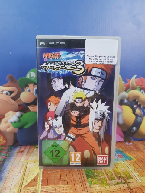 NARUTO SHIPPUDEN ULTIMATE NINJA HEROES 3 PlayStation Portable
