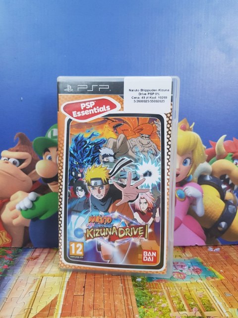 Naruto Shippuden Kizuna Drive (PSP) PlayStation Portable (PSP) pudełkowa