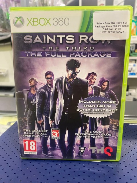 Saints Row: The Third - The Full Package Xbox 360