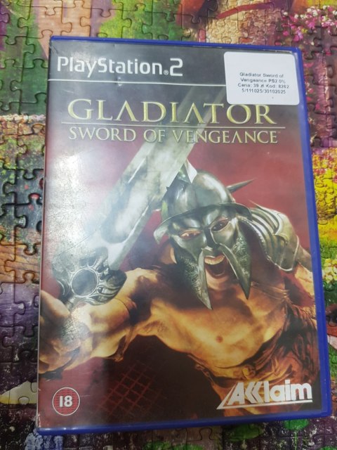 Gladiator Sword of Vengeance PlayStation 2 (PS2) pudełkowa