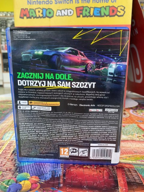 NFS Unbound PlayStation 5 (PS5) pudełkowa