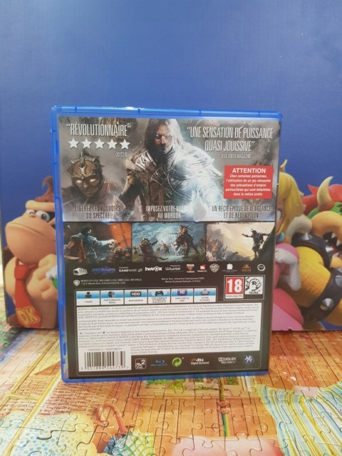 Śródziemie: Cień Mordoru - GOTY Edition PlayStation 4 (PS4) pudełkowa