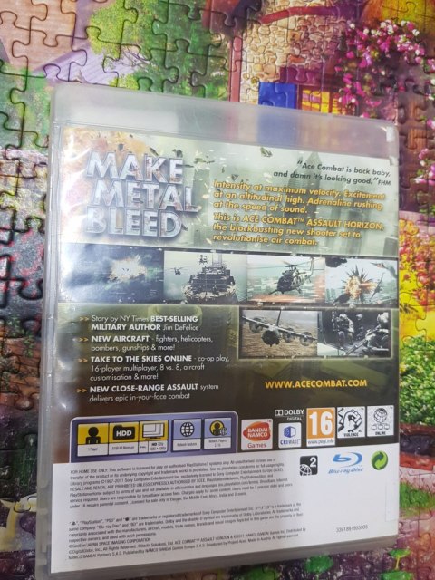 ACE COMBAT ASSAULT HORIZON LIMITED EDITION PlayStation 3 (PS3) pudełkowa