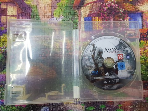 Assassin's Creed III PlayStation 3 (PS3) pudełkowa