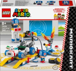 LEGO Super Mario 72035 Mario Kart Toad i jego garaż