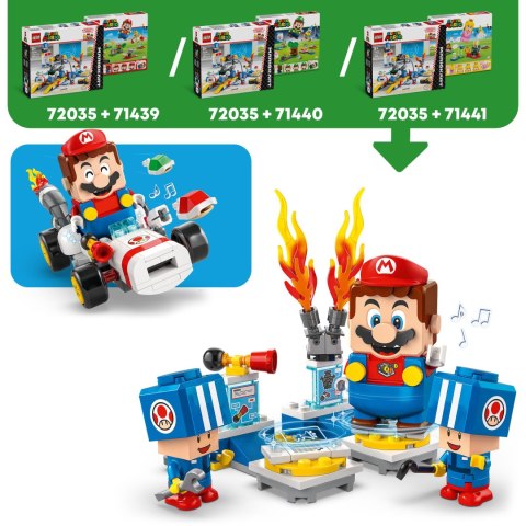 LEGO Super Mario 72035 Mario Kart Toad i jego garaż