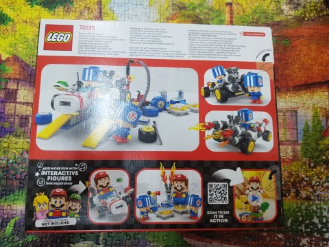 LEGO Super Mario 72035 Mario Kart Toad i jego garaż