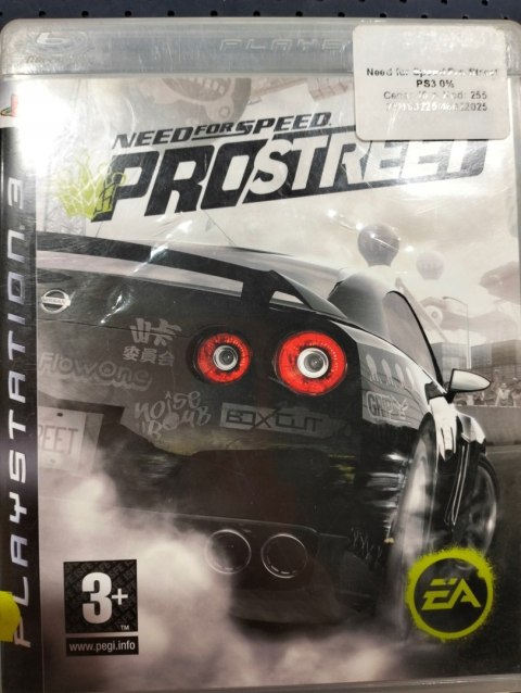 NEED FOR SPEED PRO STREET PlayStation 3 (PS3) pudełkowa