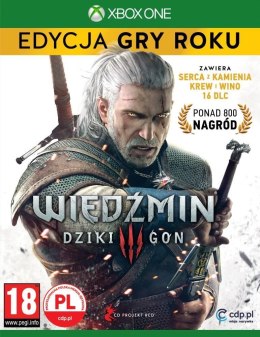Wiedźmin III Dziki Gon Edycja Gry Roku Xbox One