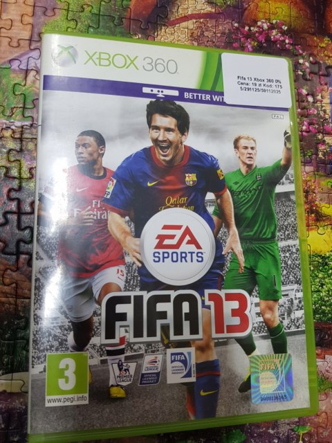 FIFA 13 Xbox 360 pudełkowa