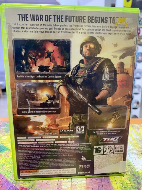 FRONTLINES FUEL OF WAR XBOX 360