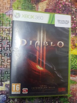 Diablo III Xbox 360 pudełkowa