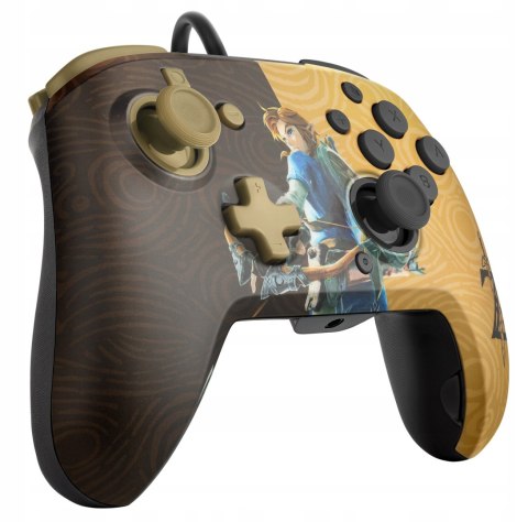 Pad przewodowy do konsoli Nintendo Switch wielokolorowy