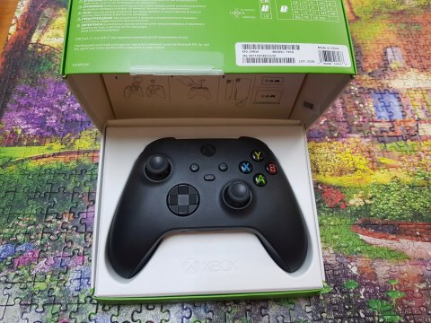 Kontroler bezprzewodowy Xbox Series X / S QAT-00009 czarny