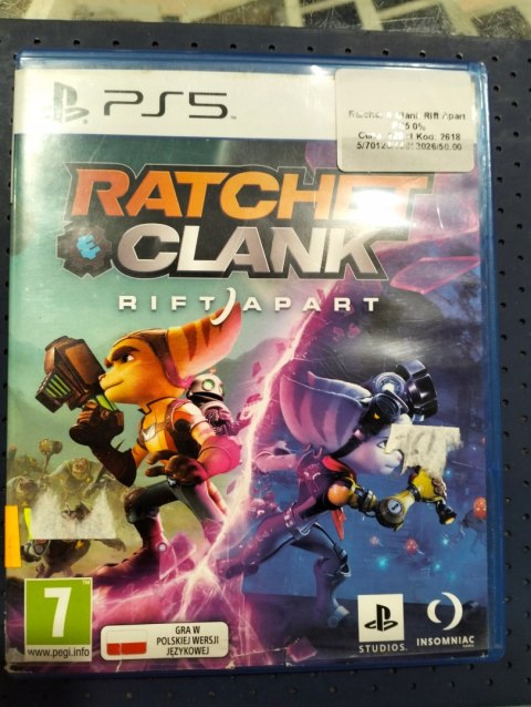 Ratchet & Clank: Rift Apart PlayStation 5 (PS5) pudełkowa