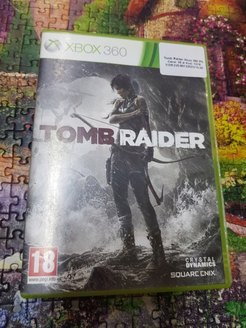Tomb Raider Xbox 360 pudełkowa