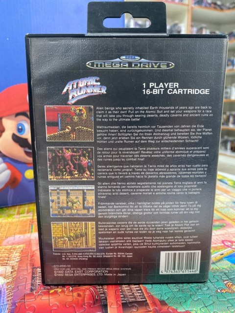 Atomic Runner | SEGA MEGA DRIVE