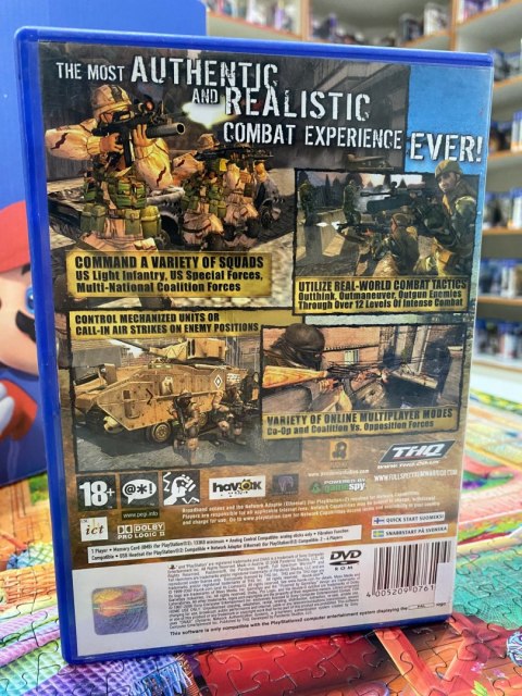 FULL SPECTRUM WARRIOR TEN HAMMERS Sony PlayStation 2 (PS2)