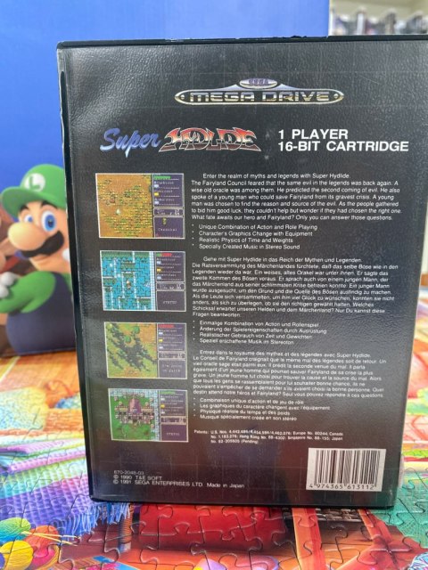 Super Hydlide Sega Megadrive