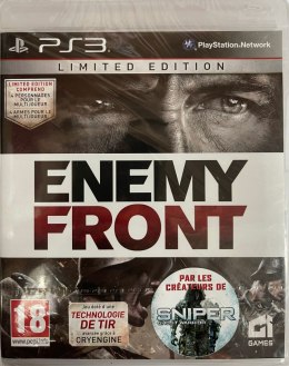 Enemy Front Limited Edition PlayStation 3 (PS3) pudełkowa