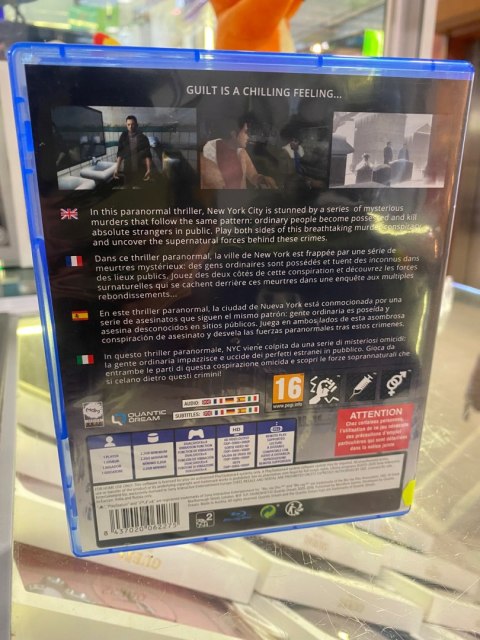 Fahrenheit PlayStation 4 (PS4) pudełkowa