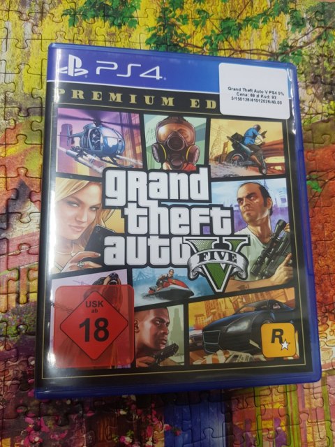 Grand Theft Auto V Premium Edition PlayStation 4 (PS4) pudełkowa