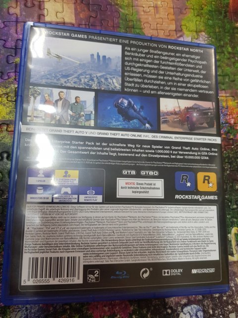 Grand Theft Auto V Premium Edition PlayStation 4 (PS4) pudełkowa