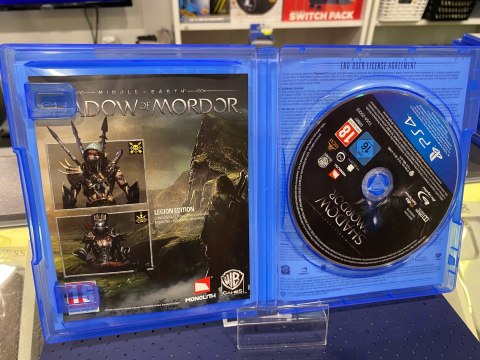 MIDDLE-EARTH SHADOW OF MORDOR PS4