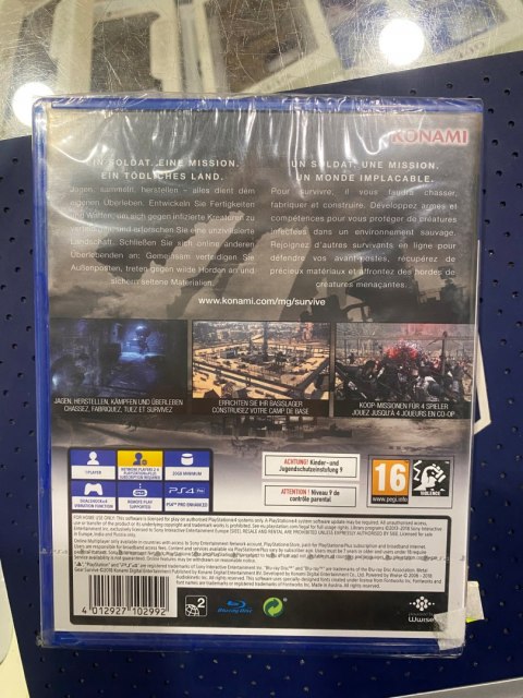 Metal Gear Survive PlayStation 4 (PS4)