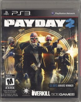 PayDay 2 PlayStation 3 (PS3) pudełkowa