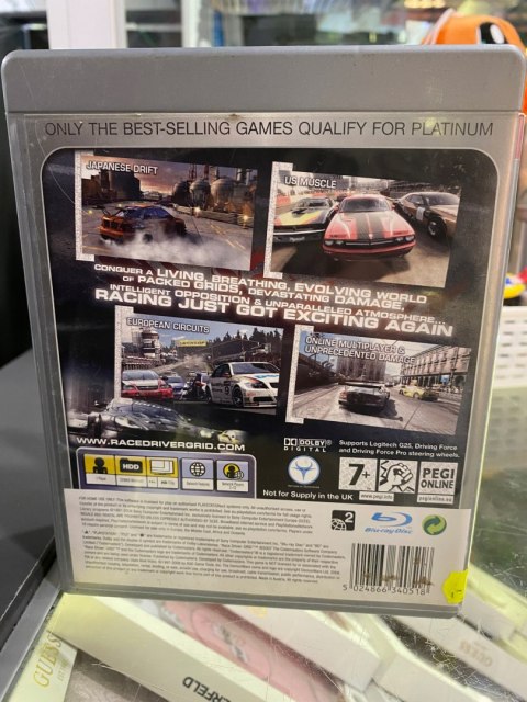 Grid- RaceDriver PlayStation 3 (PS3)