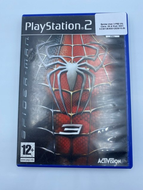 SPIDER-MAN 3 PlayStation 2 (PS2)