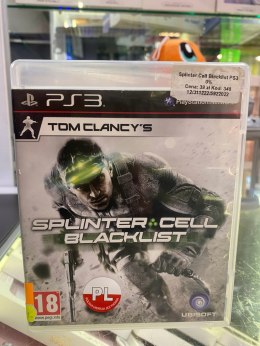 Tom Clancy's Splinter Cell: Blacklist PlayStation 3 (PS3) Polskie Wydanie