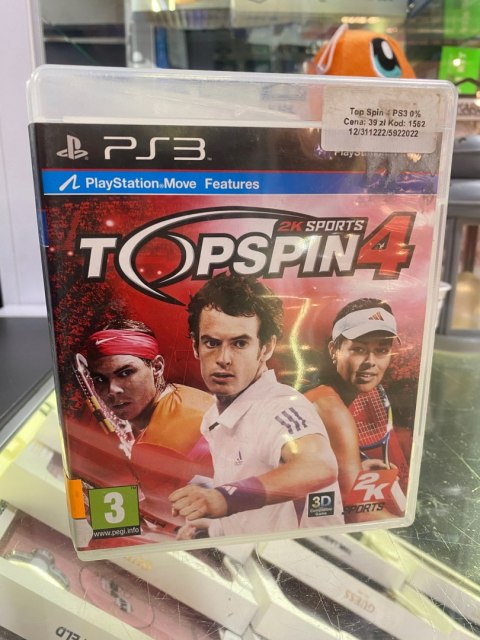 Top Spin 4 PlayStation 3 (PS3)