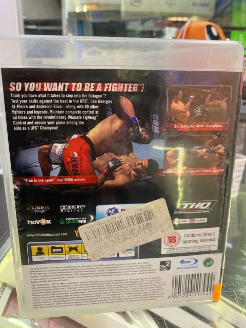 UFC Undisputed 2009 PlayStation 3 (PS3)