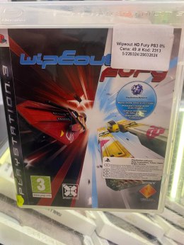 WipEout HD Fury PlayStation 3 (PS3) pudełkowa