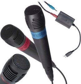 ZESTAW MIKROFONY SINGSTAR PRZEWODOWE PS4 PS3 PS2