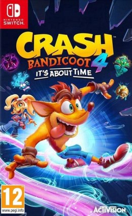 CRASH BANDICOOT 4 Najwyższy Czas Nintendo Switch pudełkowa