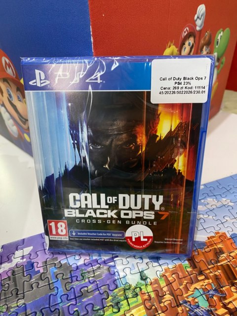 Call of Duty: Black Ops 7 PlayStation 4 (PS4) pudełkowa