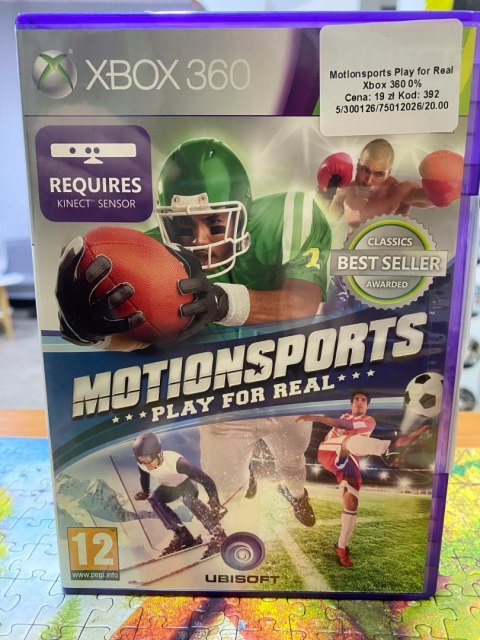 MotionSports: Play For Real Xbox 360