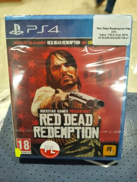 Red Dead Redemption (PS4) PlayStation 4 (PS4) pudełkowa